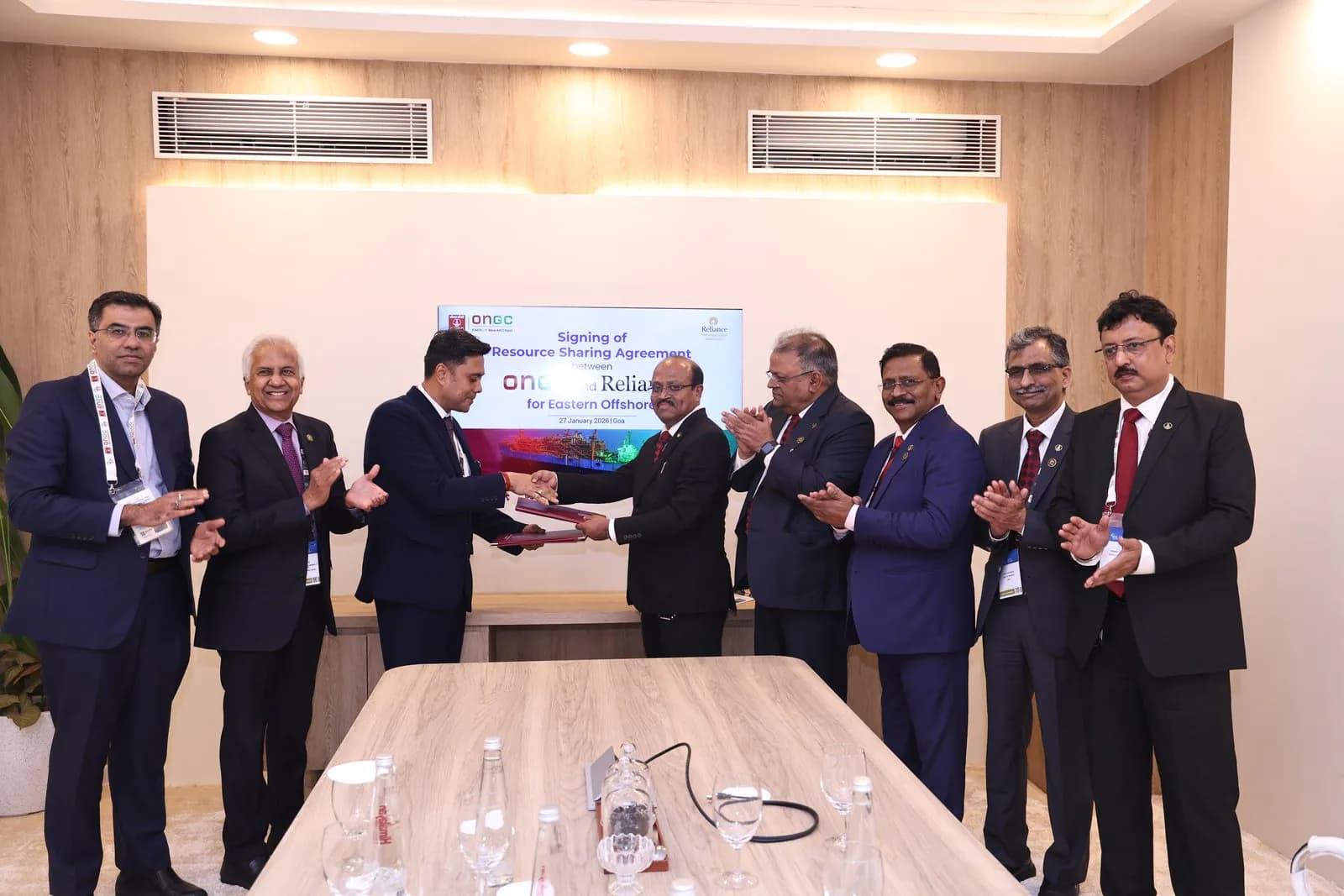 An agreement signed at the India Energy Club