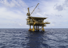 Offshore Gulf Sea Industry Rig Drill Oil Gas Production Petroleum