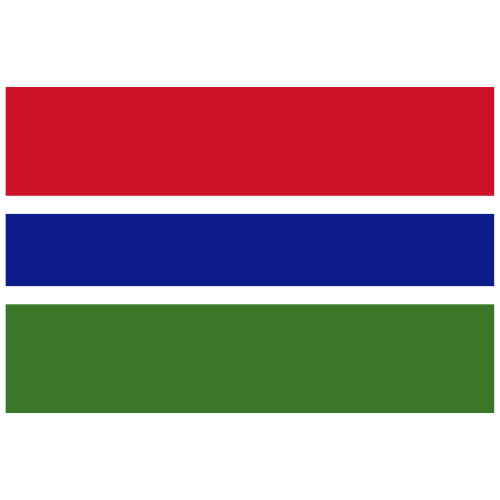 Gambia Flag Web